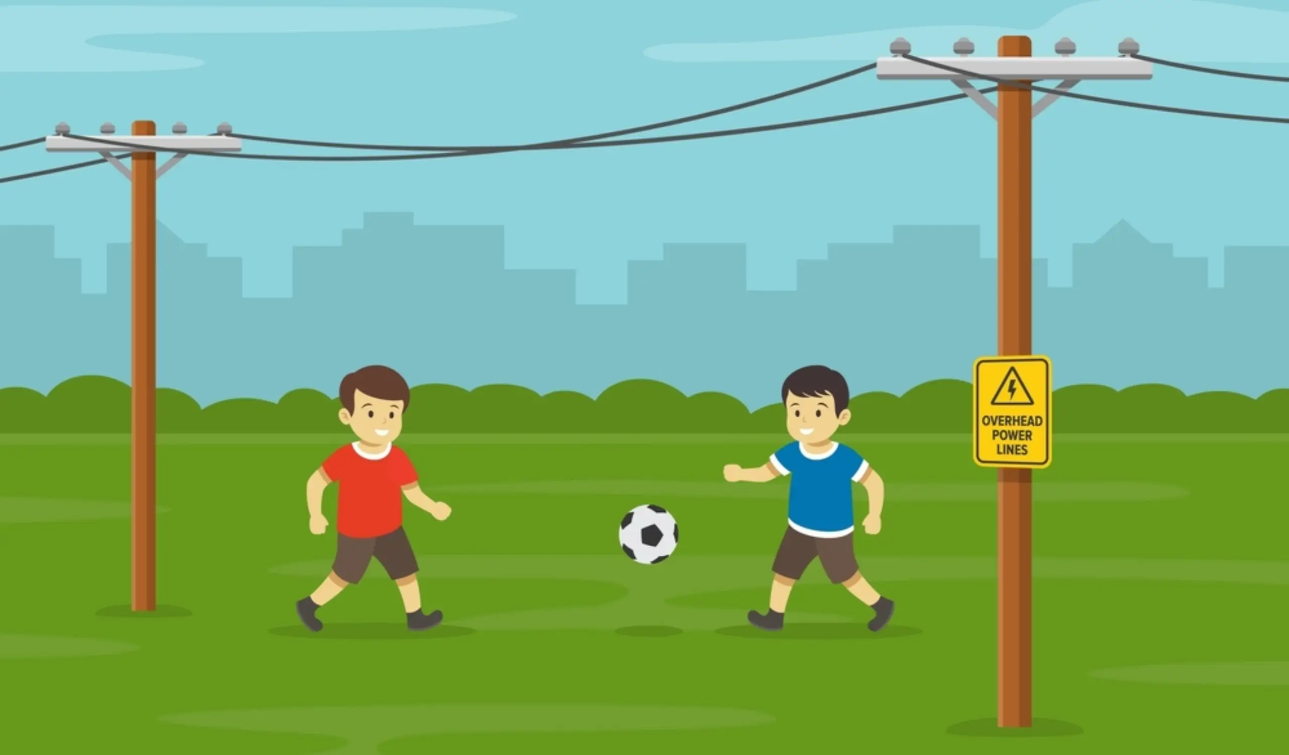 Outdoors Electrical Safety For Kids
