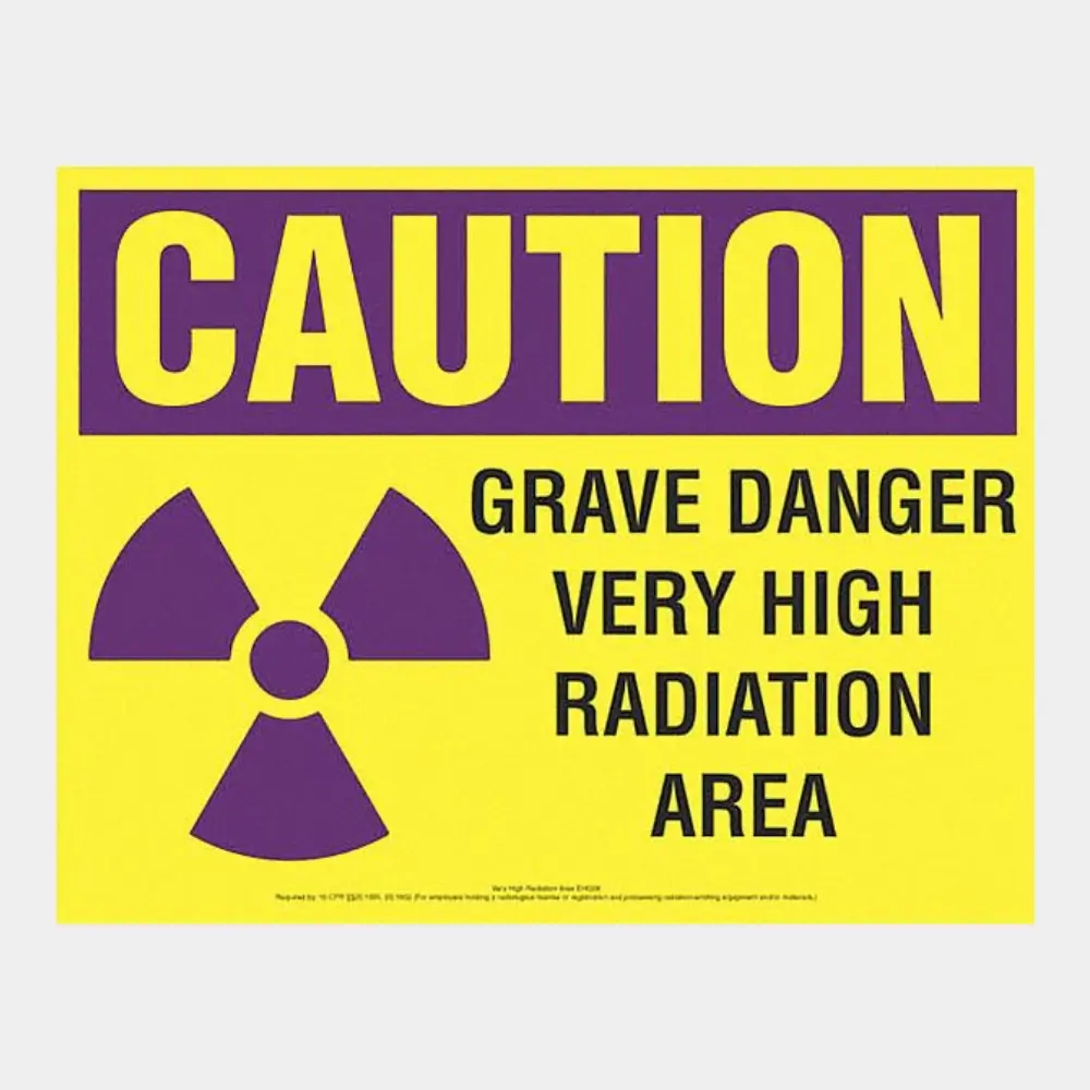 Grave Danger_ Very High Radiation Area
