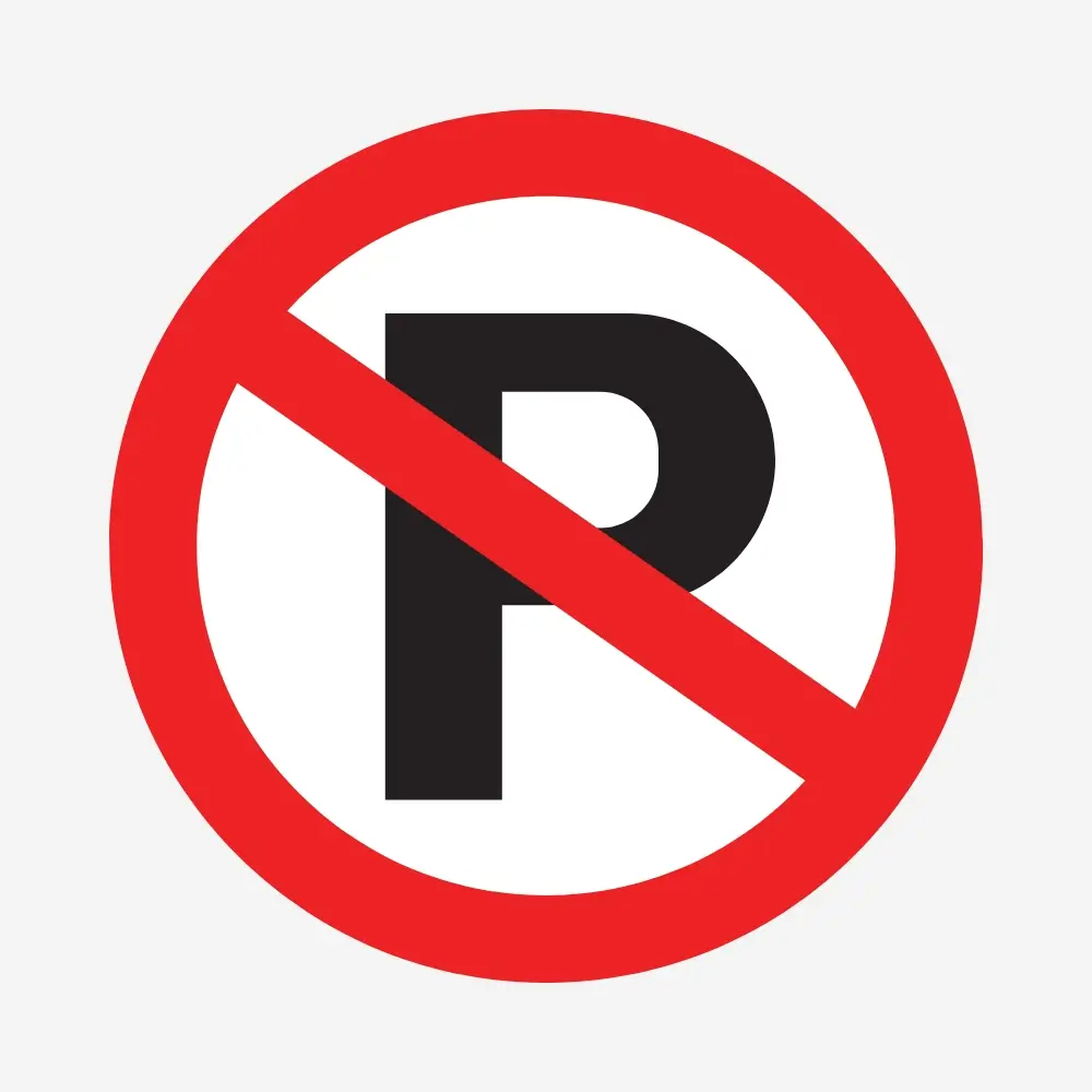 No Parking Sign
