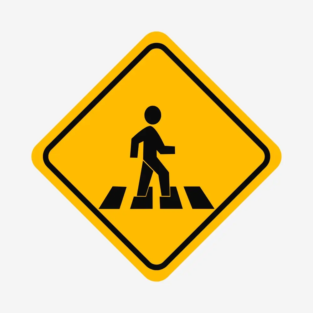 Pedestrian Crossing Sign
