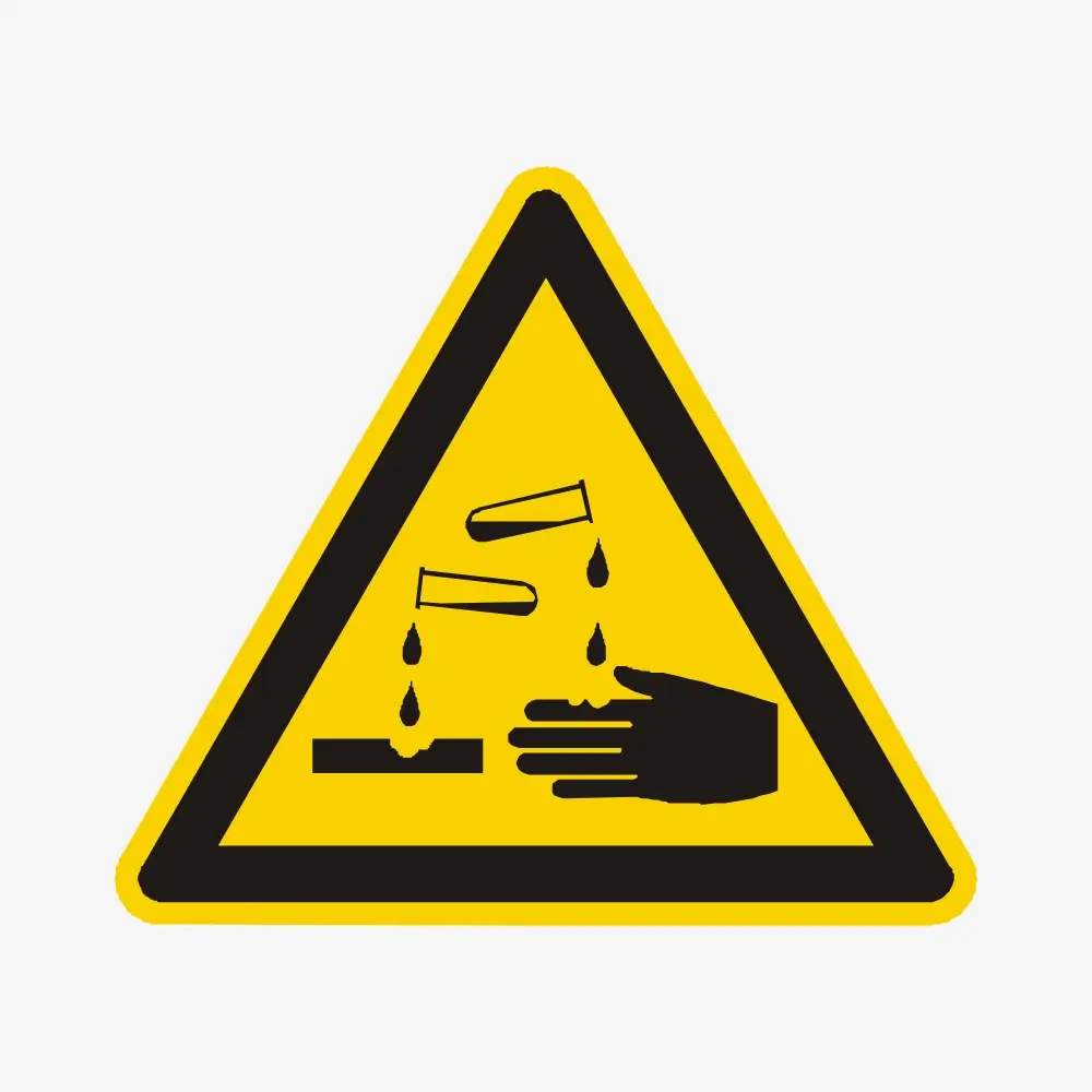 Corrosive Substance Sign