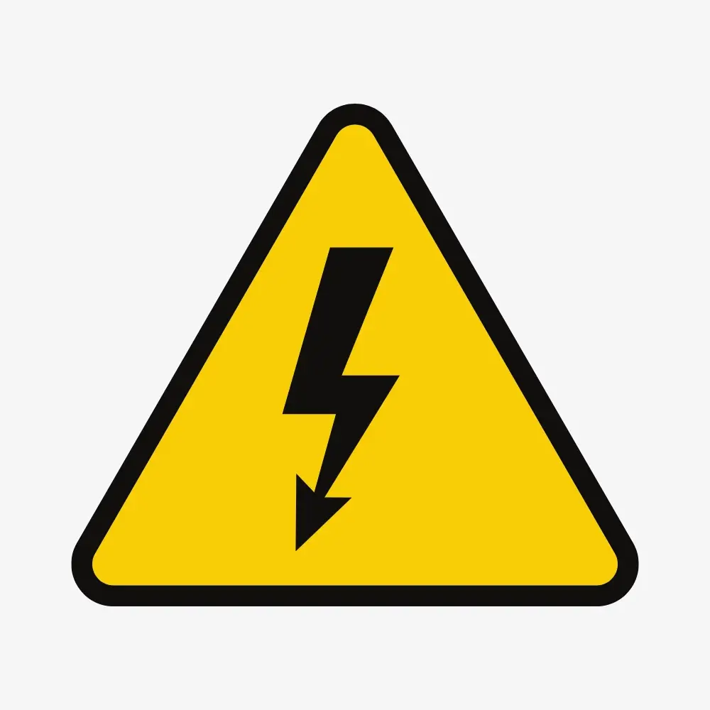 Electrical Hazard Sign