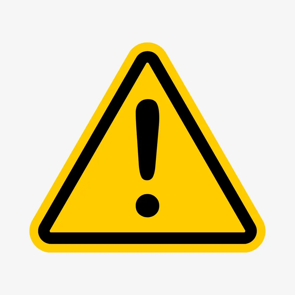 General Warning Sign